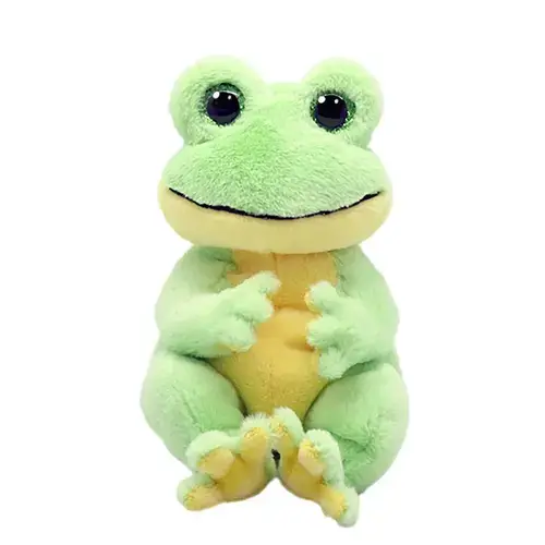 Jucarie de plus TY Beanie Bellies Snapper Broasca, 15cm, Verde
