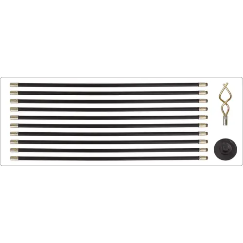 Set tije curatare scurgere Yato YT-24980, 10x92cm, Negru