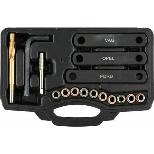Kit 16 piese YATO YT-17700, reparat filete FORD, OPEL, VAG