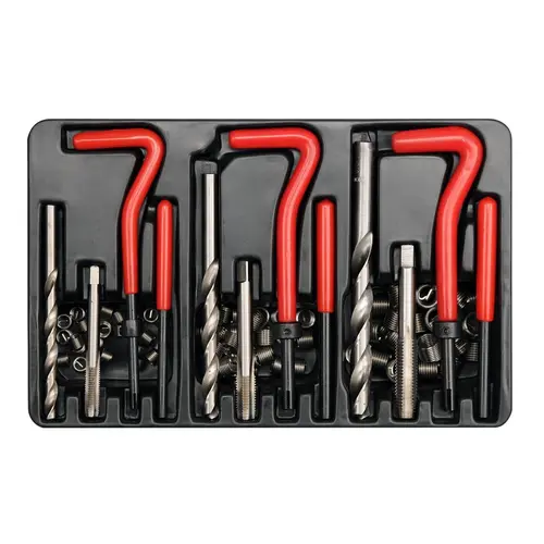 Set pentru reparat filete Yato YT-1769, 88 buc, M6, M8, M10