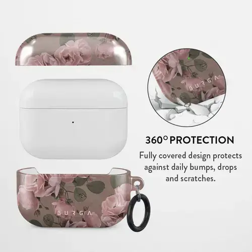 Husa Burga Hard Shell Vintage Glamour Airpods Pro