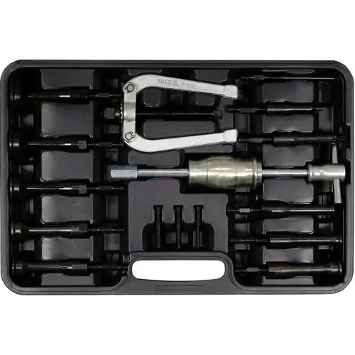 Set extractor intertial pentru rulmenti Yato YT-25390, 8-58 mm, Negru