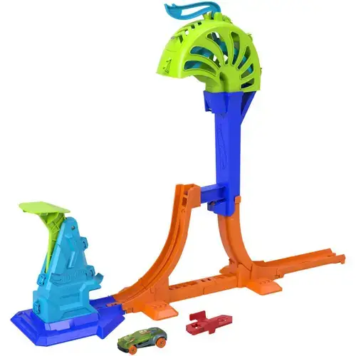 Set de joaca Hot Wheels Stunt Tracks - Power Launch Champion