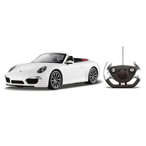 Masinuta cu telecomanda Rastar RC - Porsche 911 Carrera S, 1:12, Alb