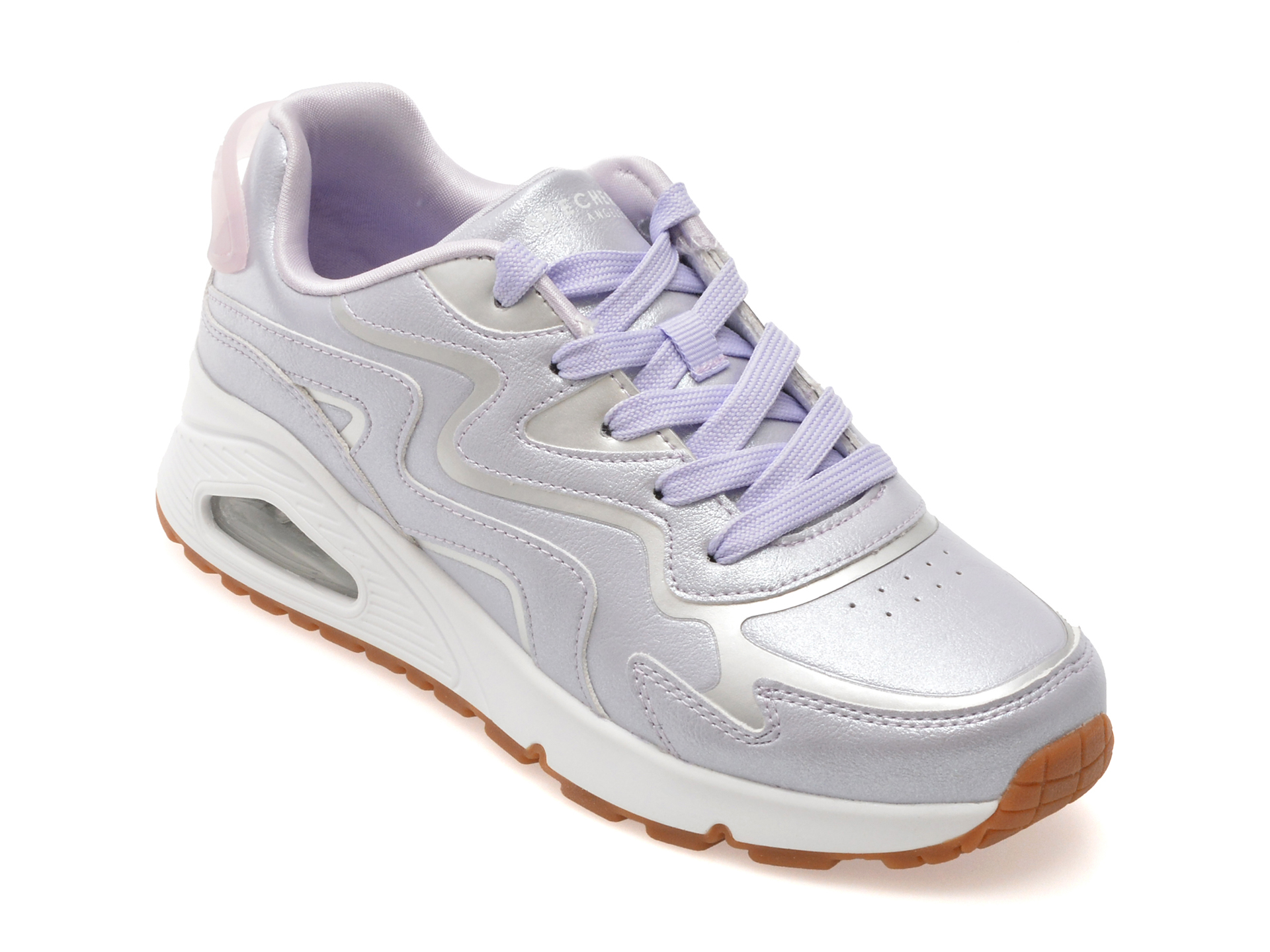 Pantofi sport SKECHERS mov, UNO GEN1, din piele ecologica