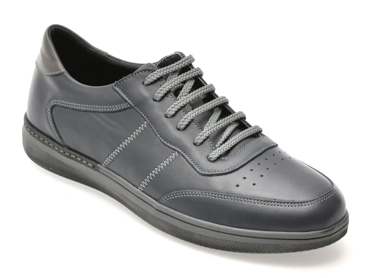 Pantofi sport BITE THE BULLET bleumarin, 3421, din piele naturala