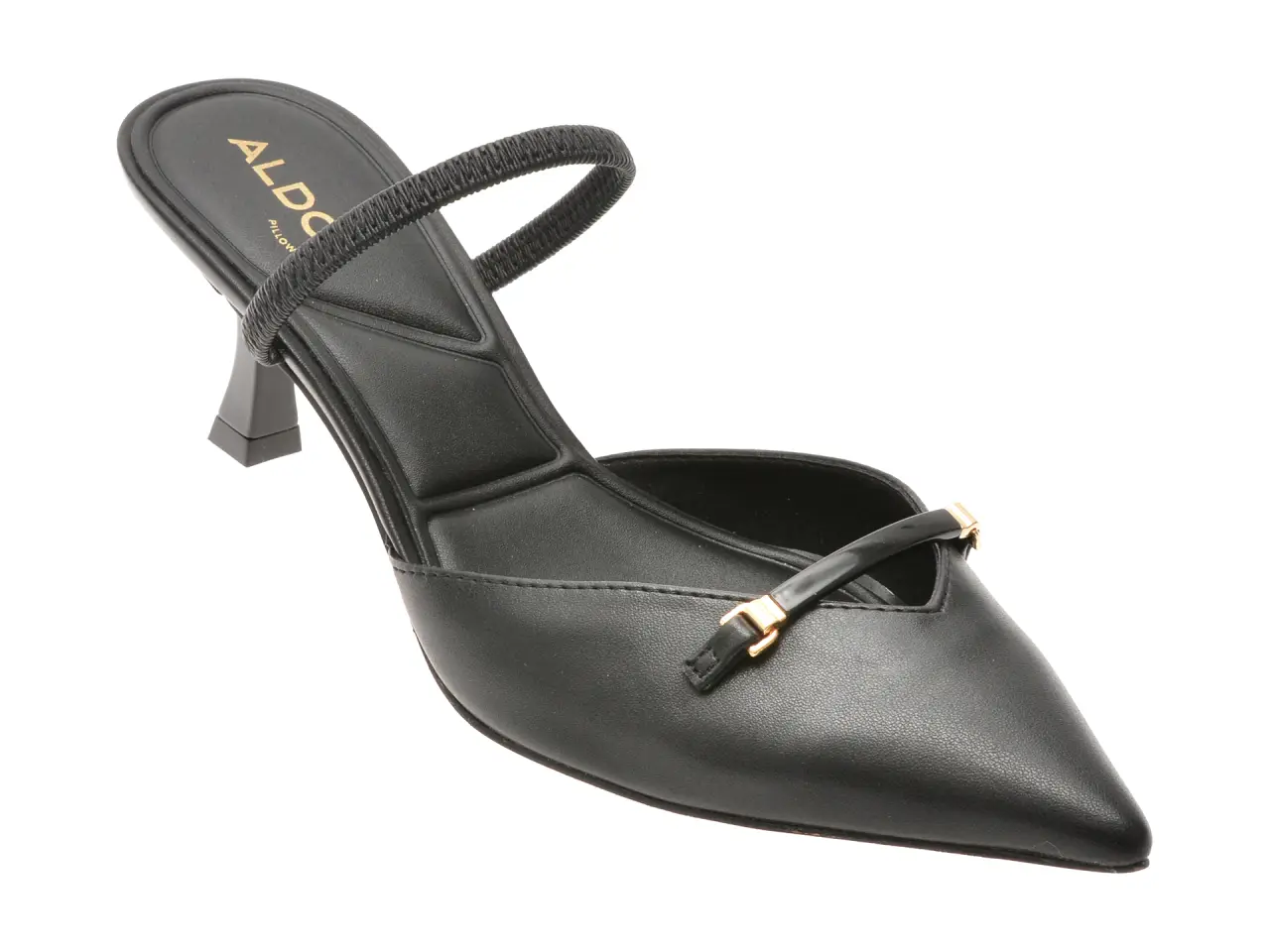Pantofi eleganti ALDO negri, NAILAH 001, din piele ecologica