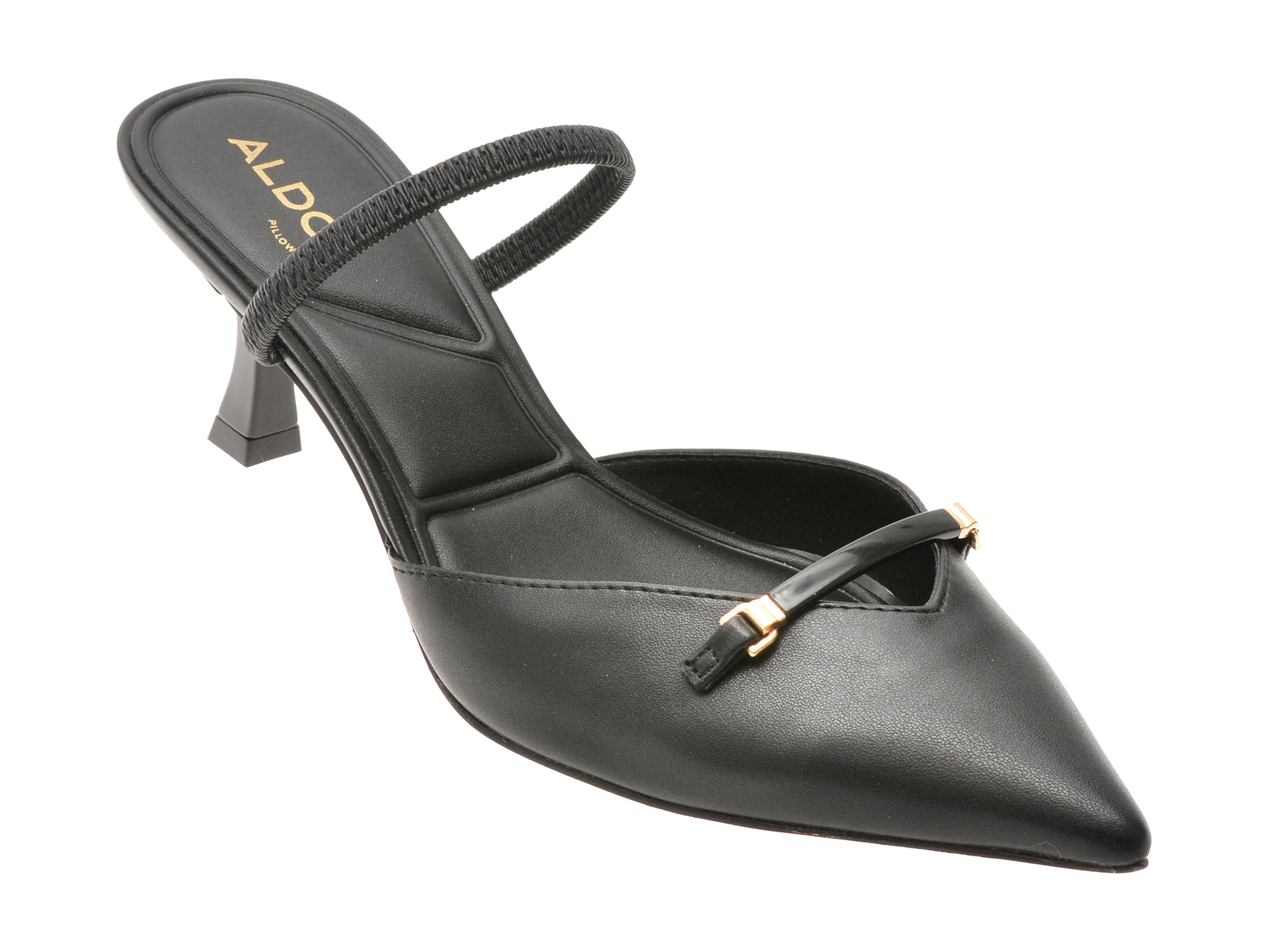 Pantofi eleganti ALDO negri, NAILAH 001, din piele ecologica