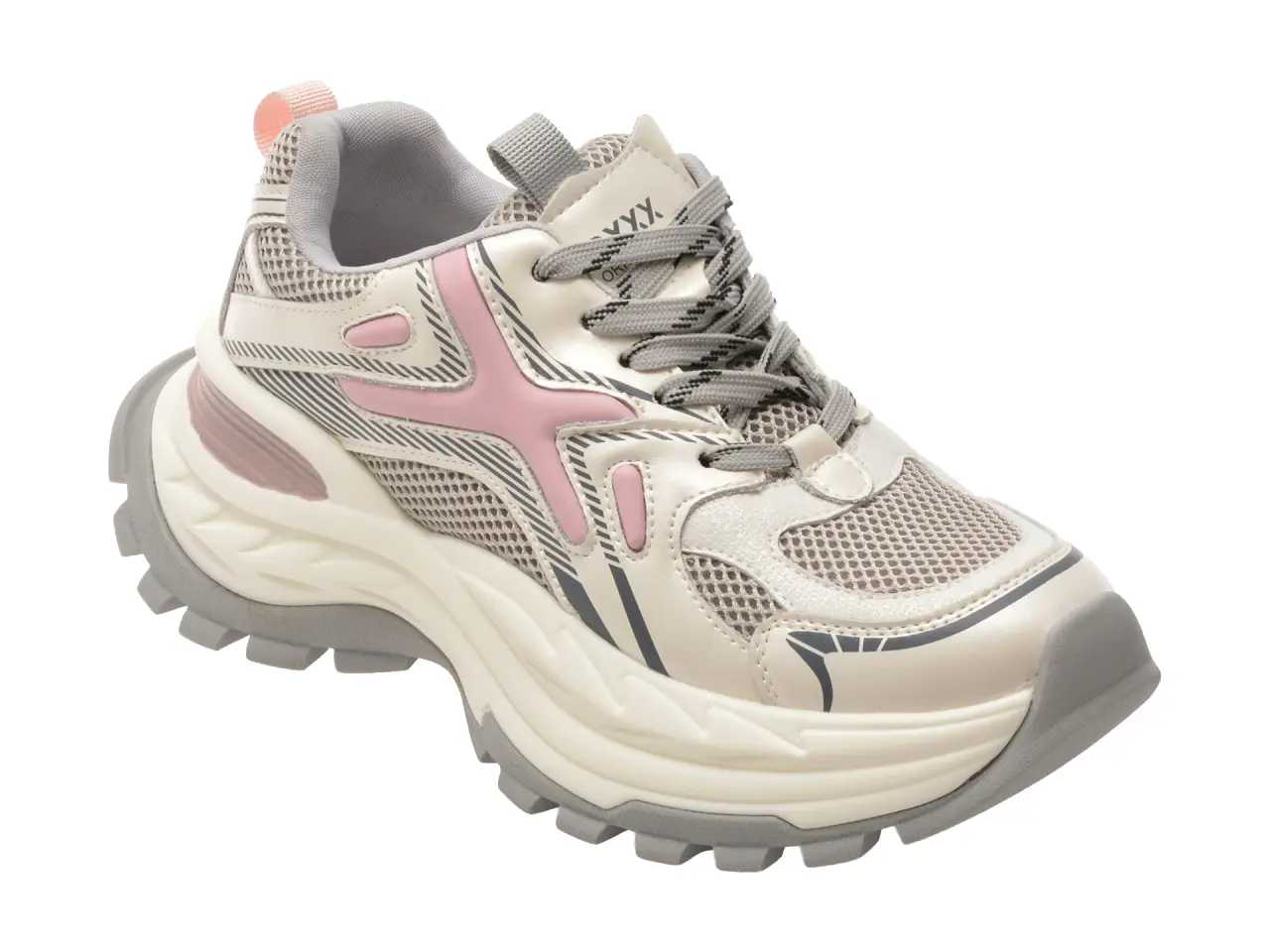 Pantofi sport GRYXX albi, 157, din material textil