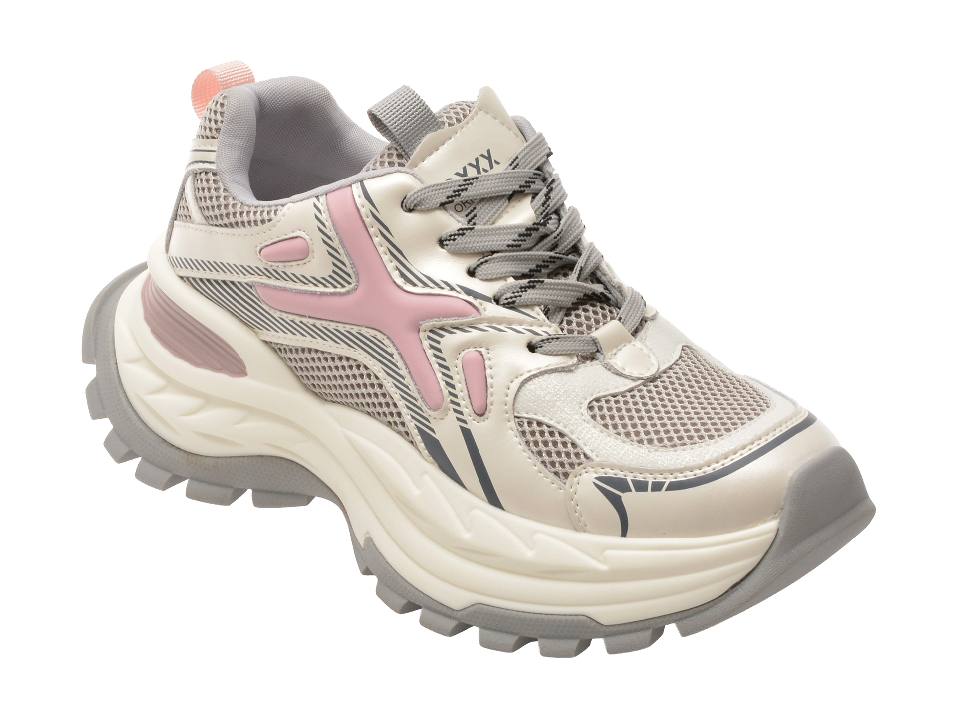 Pantofi sport GRYXX albi, 157, din material textil