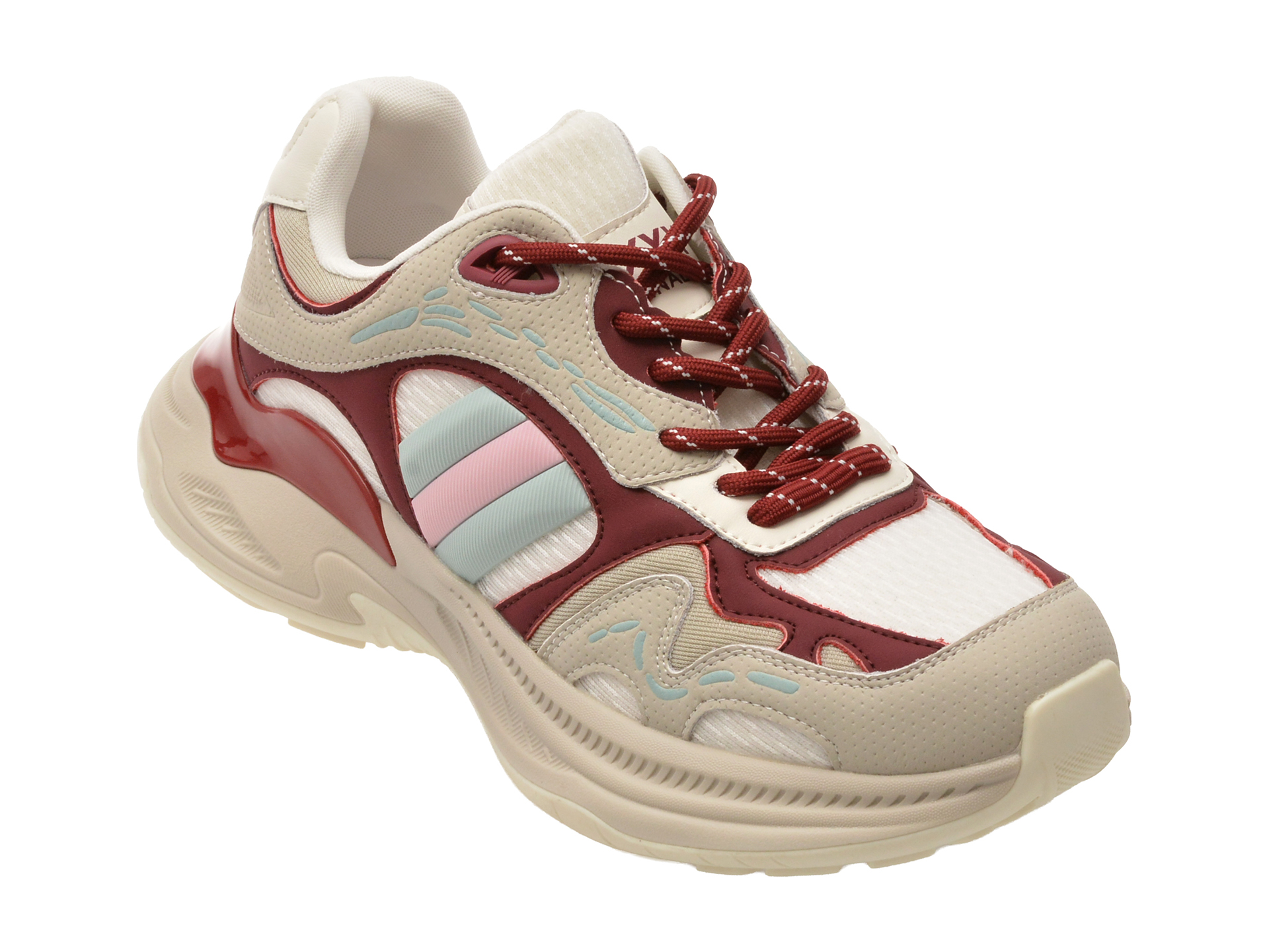Pantofi sport GRYXX argintii, 2052, din material textil