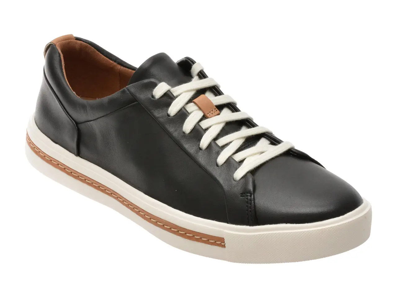 Pantofi sport CLARKS negri, UNMALA, din piele naturala