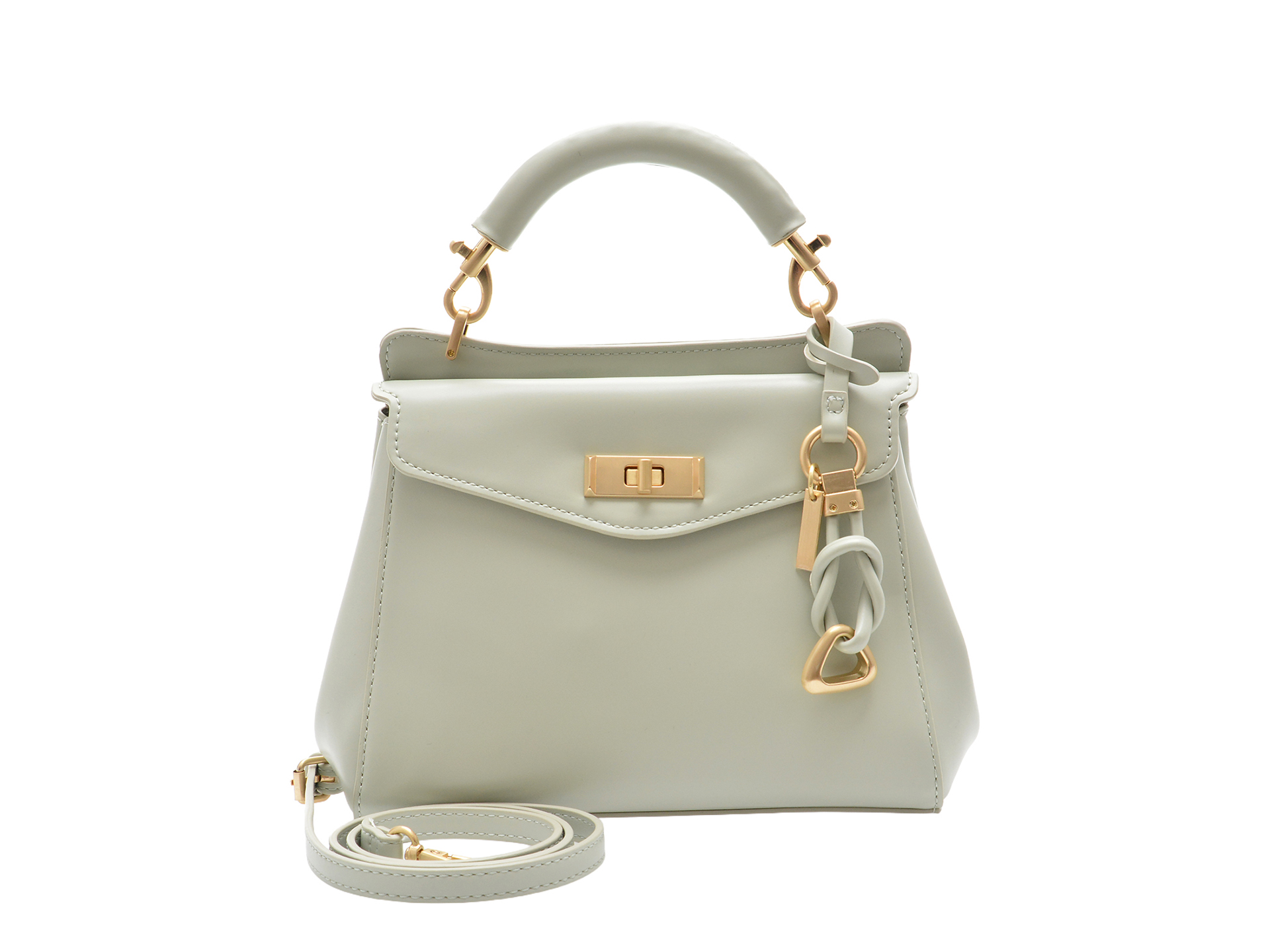 Geanta ALDO gri, KATIEBAG 422, din piele ecologica