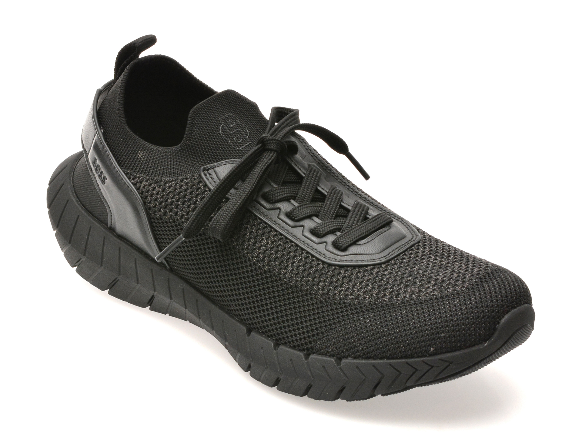Pantofi sport BOSS negri, 2620, din material textil