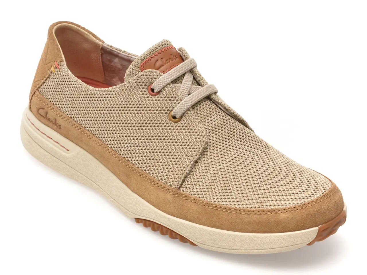 Pantofi sport CLARKS gri, EASEWAY LACE, din material textil