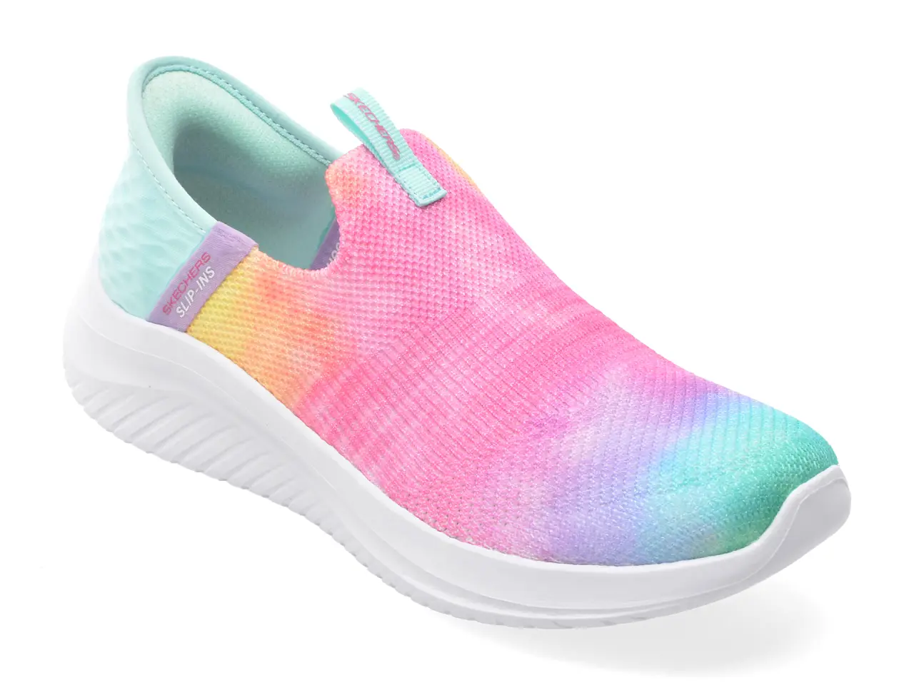 Pantofi sport SKECHERS multicolor, ULTRA FLEX 3.0, din material textil