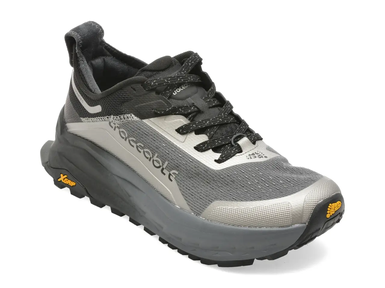 Pantofi sport TRACEABLE gri, 6661, din material textil