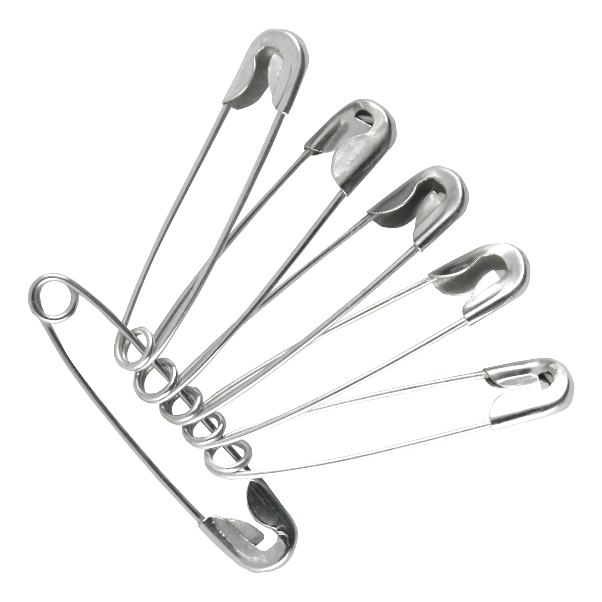 Ace de siguranta inox, 4 cm, PRIMA, 6 buc/set