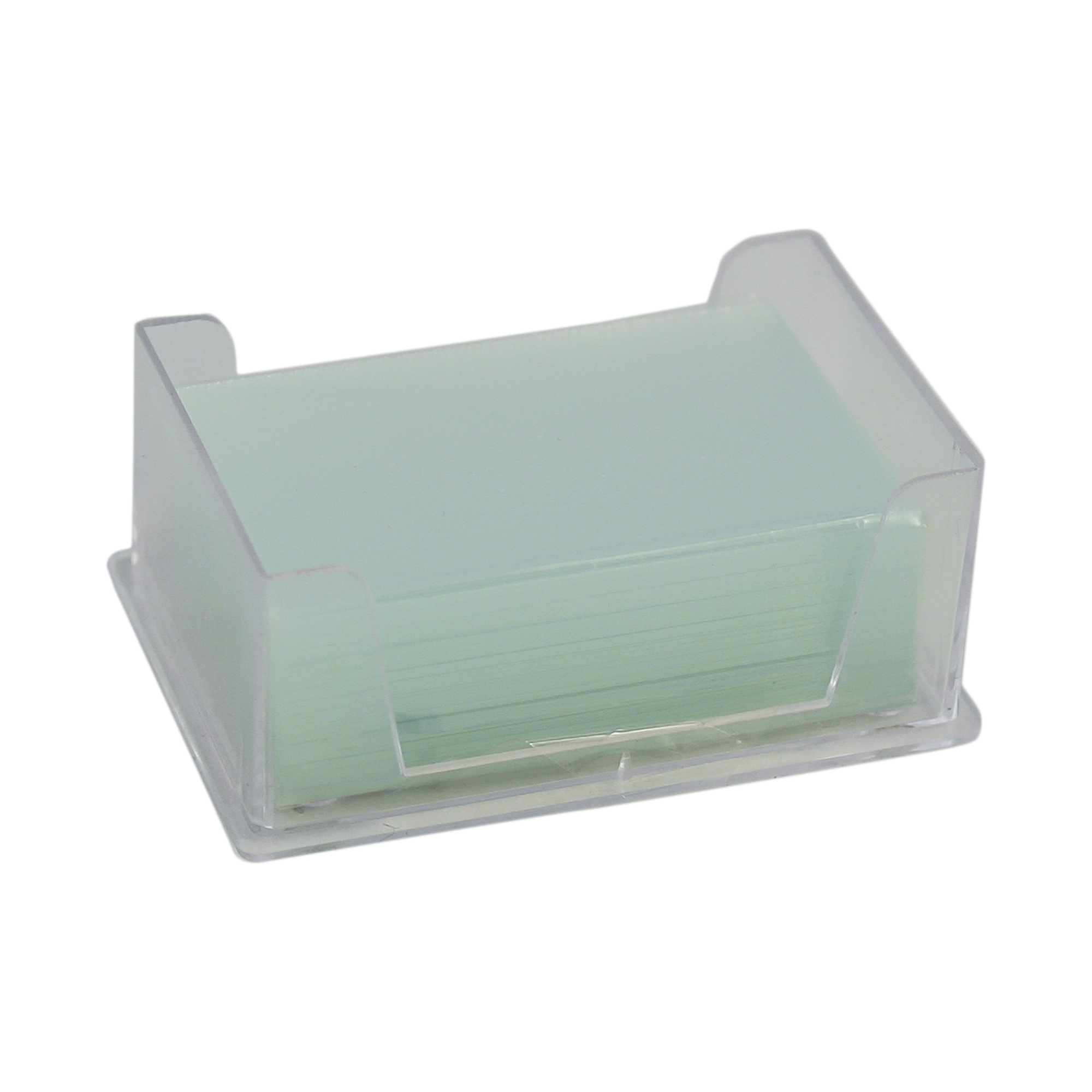 Lamele acoperire microscop din sticla, nesterile, 20x20 mm, grosime 0.3 - 0.17 mm, dreptunghiulare, margini lustruite, pentru laborator si educational, in cutie plastic, 1000 buc, PRIMA