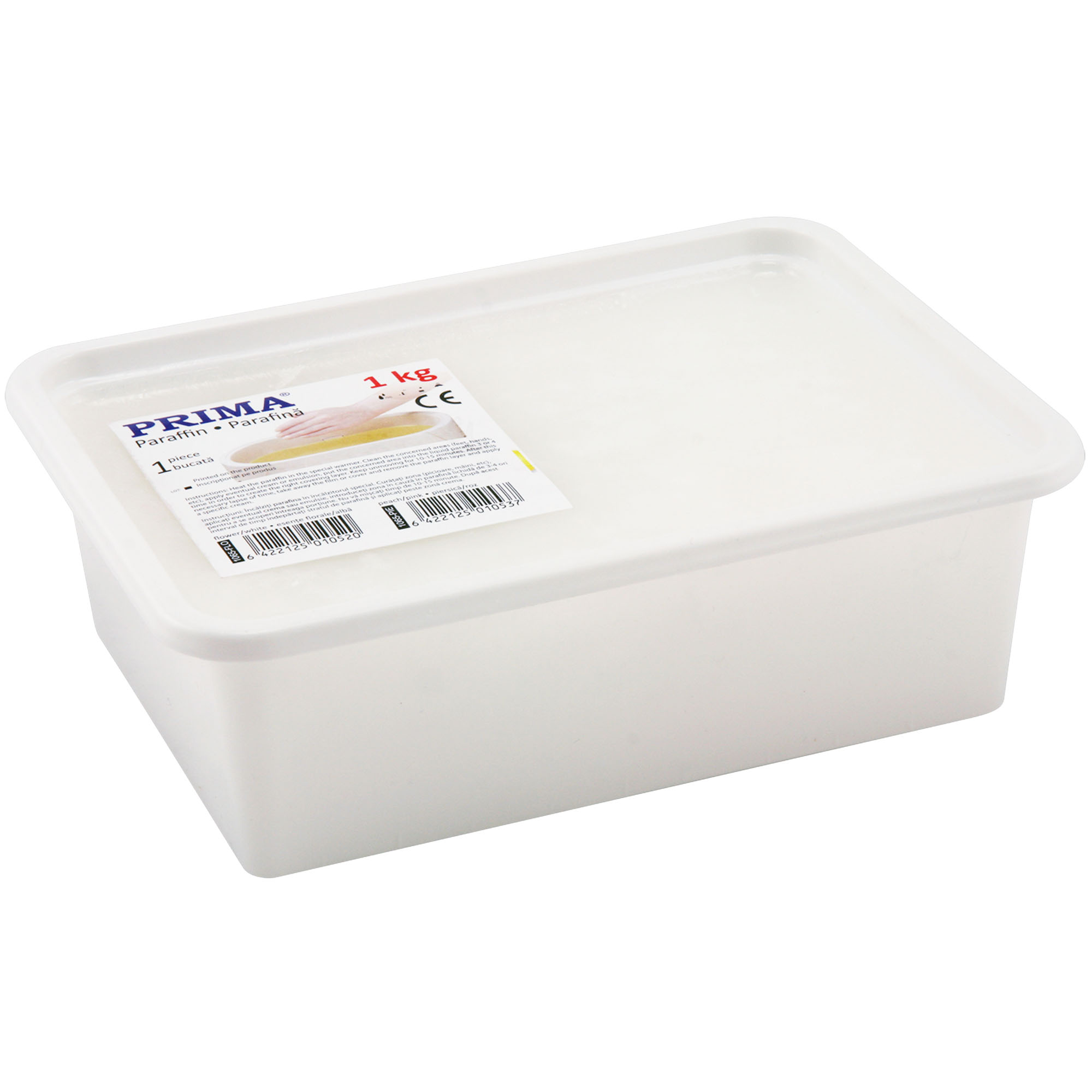 Parafina cu esente florale, alba, 1 kg, PRIMA – tratament cosmetic