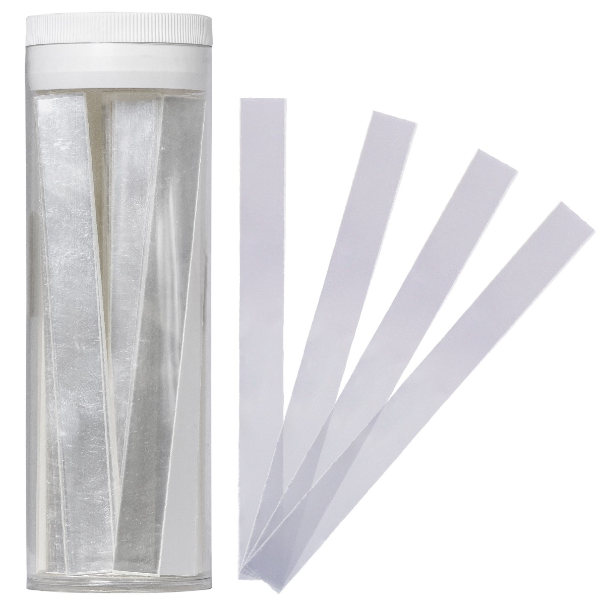 Benzi de plastic(mylar) pentru realizarea matricilor, 1x10cm, PRIMA, 100buc