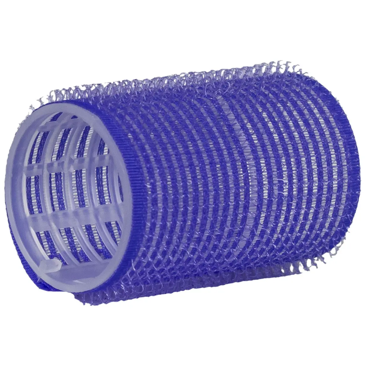 Bigudiuri bleumarin velcro pentru bucle medii, 60x40 mm, 12 bucati