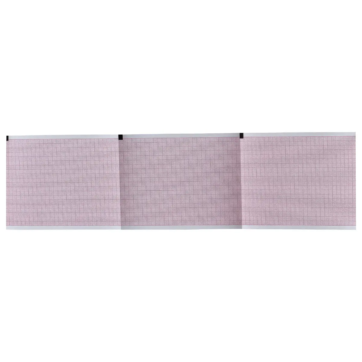 Hartie ECG/EKG, PRIMA, ECG 110x140mm (Nihon Kohden), 143 coli, rosie
