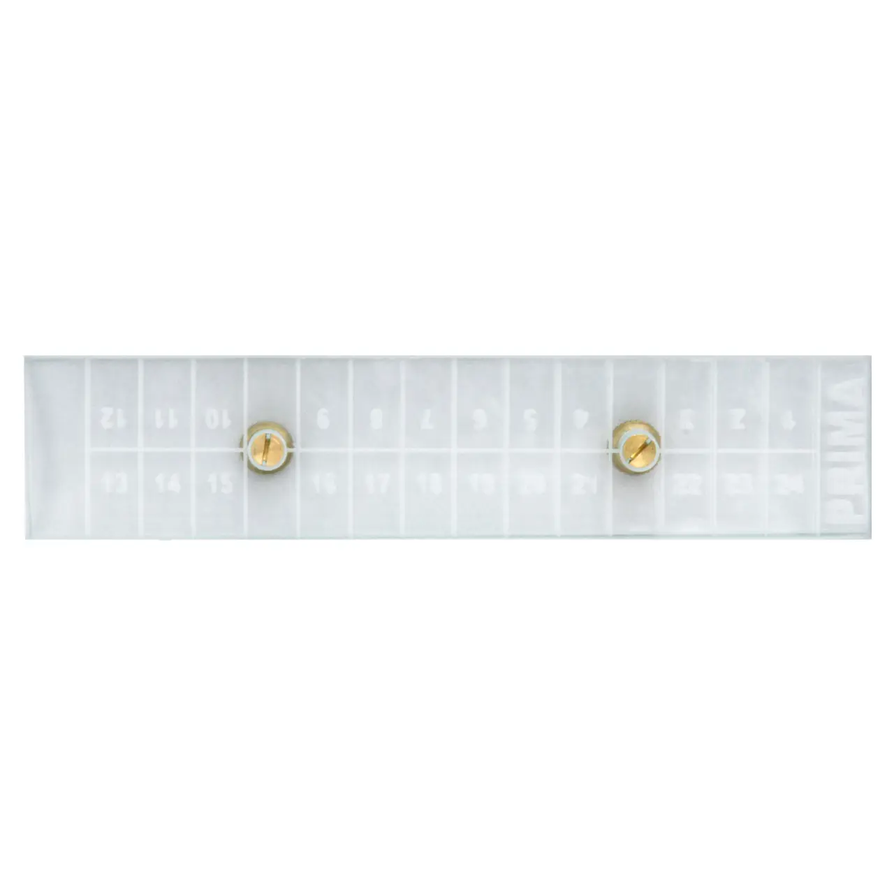 Set lame microscop, din sticla, gradate, 23x5 cm, grosime 1.1 cm, pentru trichinelescop, domeniul medical-veterinar si unitati cresterea & ingrijirea animalelor, 2 bucati, PRIMA