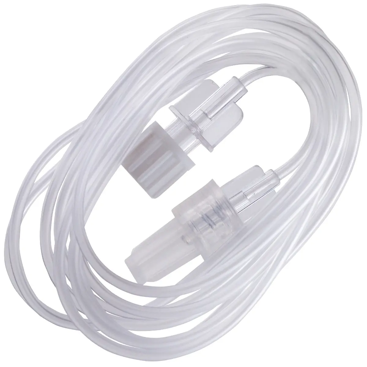 Tub extensie perfuzie 150 cm steril, 50 bucati, PRIMA, diametru 2 mm, Luer-lock, PVC - prelungitor injectomat de unica folosinta