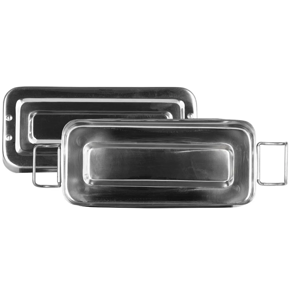Cutie instrumentar medical inox 18x8x4cm cu manere PRIMA