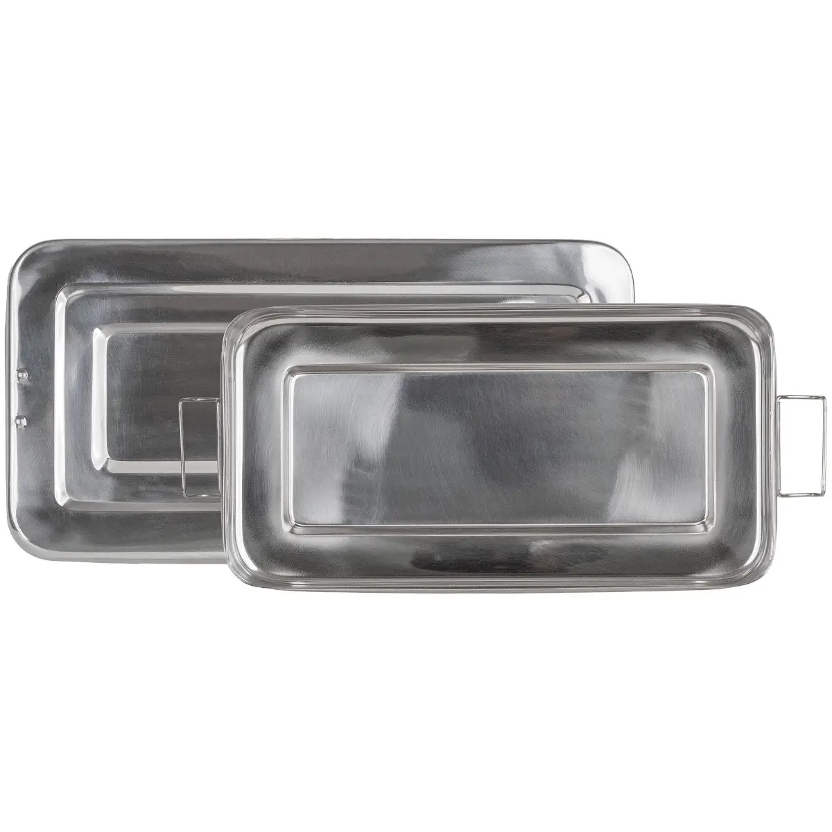 Cutie instrumentar medical inox 36x19x6cm cu manere PRIMA