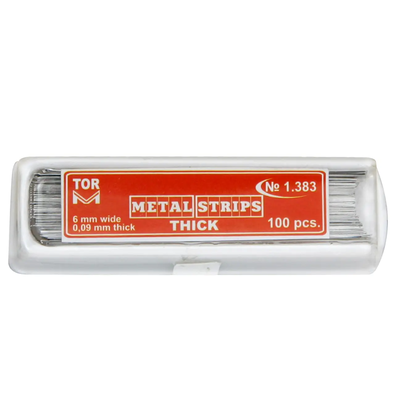 Stripuri protectie dinti, inox, 6x50mm, 100buc