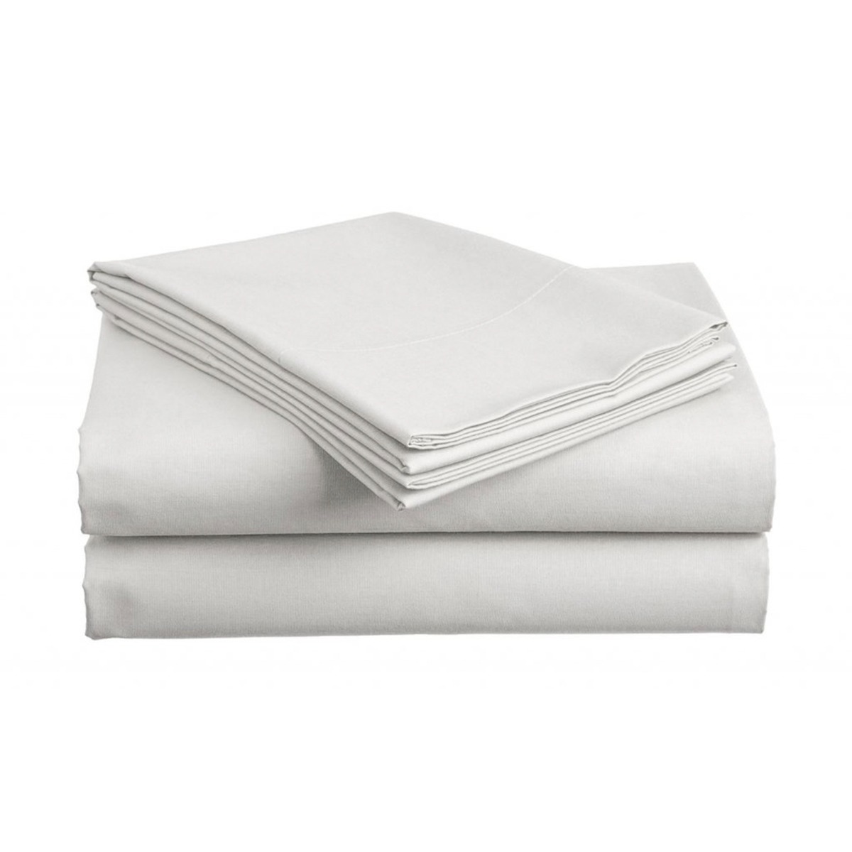 Cearceaf pilota, damasc alb, 100% bumbac, 210x220 cm, pentru pat matrimonial