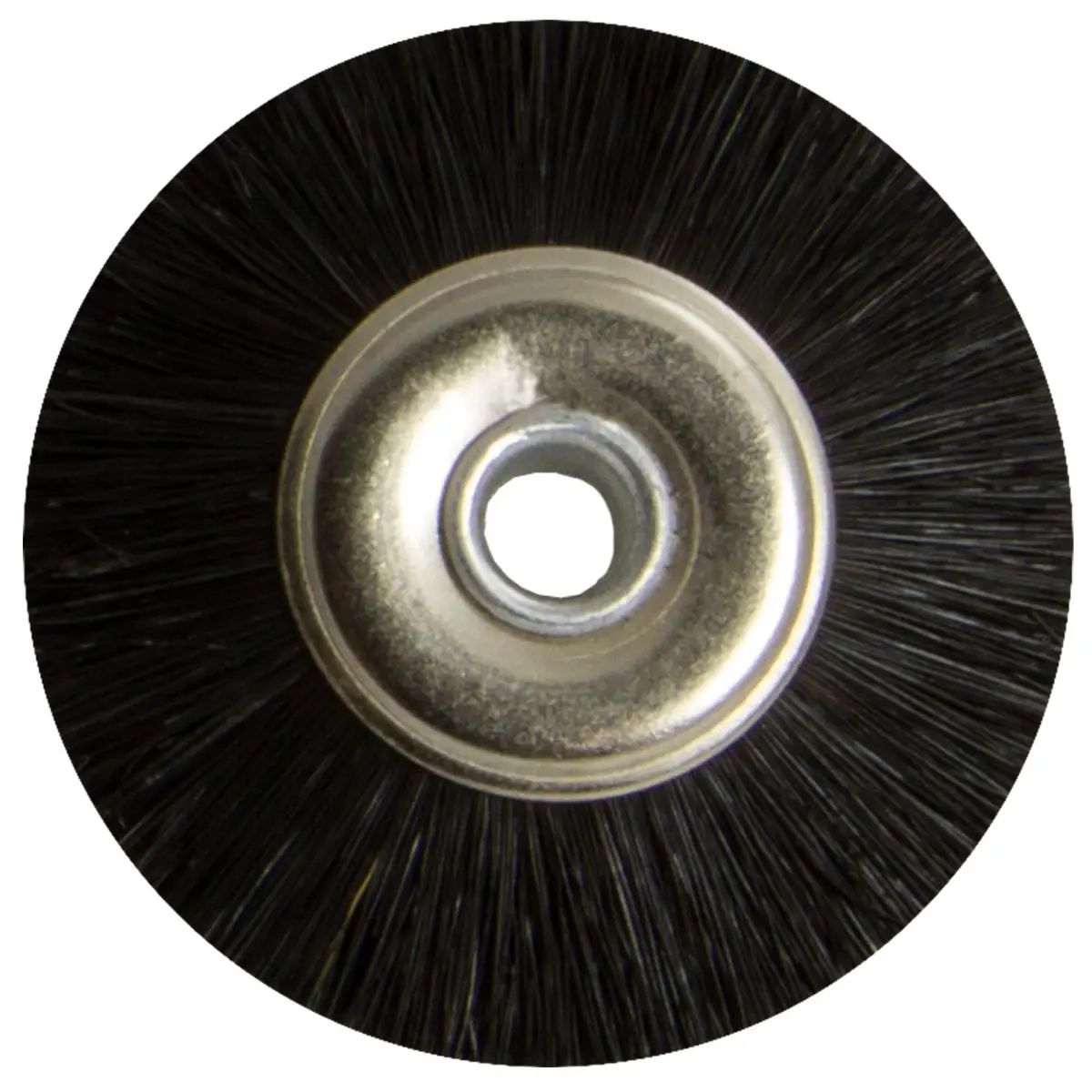Perie neagra nylon, foarte rigida, pentru lustruirea protezelor, 49mm, PRIMA