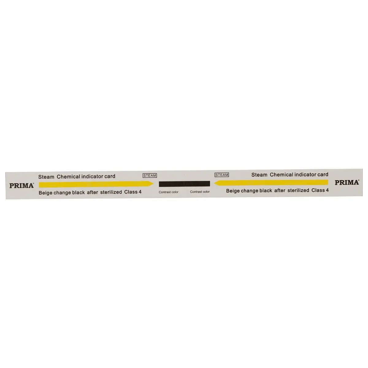 Indicator chimic strip dublu PRIMA, (clasa 4 - emulator) abur, 250 bucati