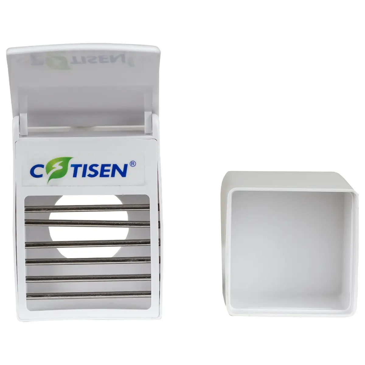 Dispenser poliamida, pentru bulete de vata, 5x5cm