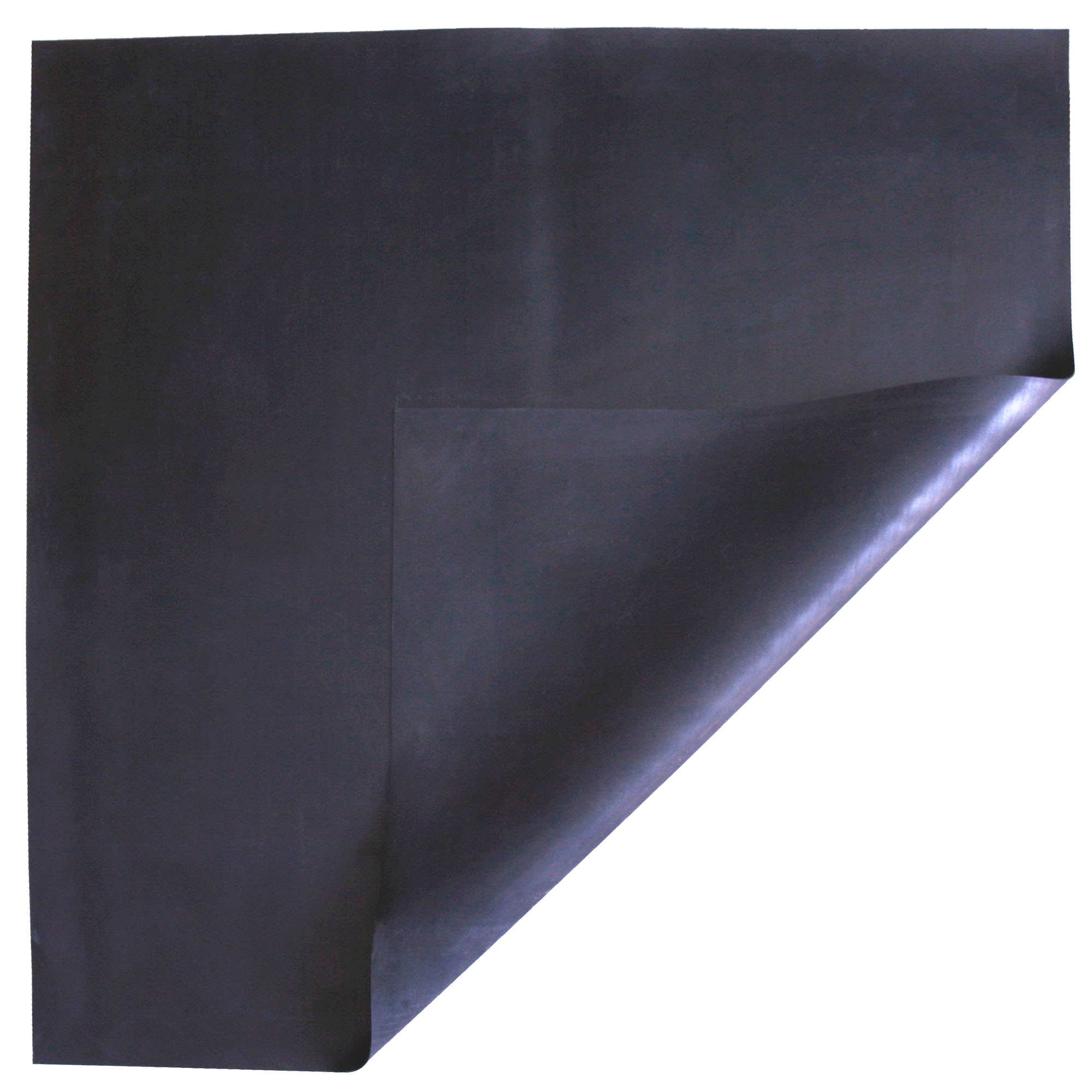 Covor antiderapant din cauciuc negru 75x75 cm pentru protectia suprafetelor