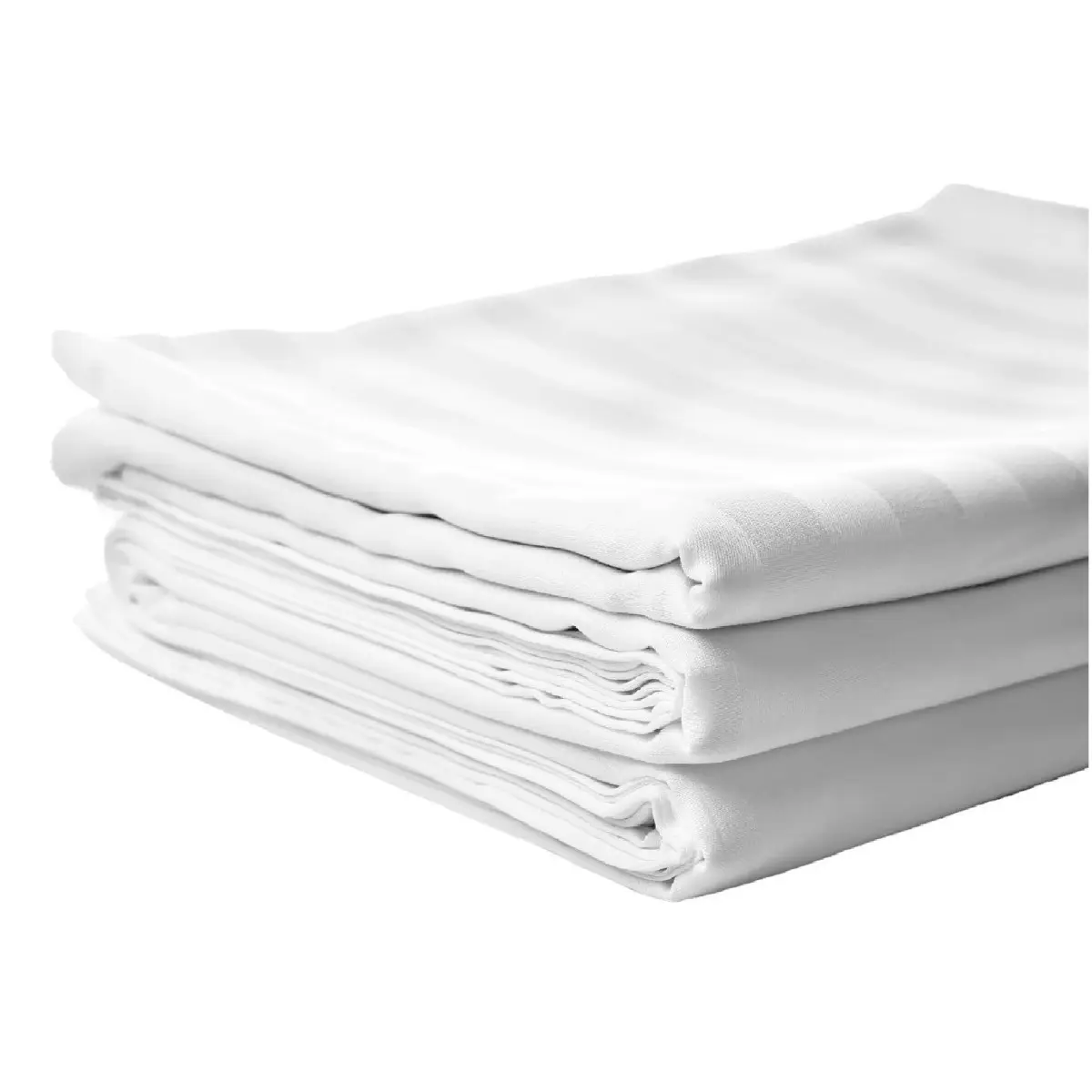 Set 4 piese lenjerie de pat matrimonial PRIMA, damasc 100% bumbac 145g/m2, 220x240cm