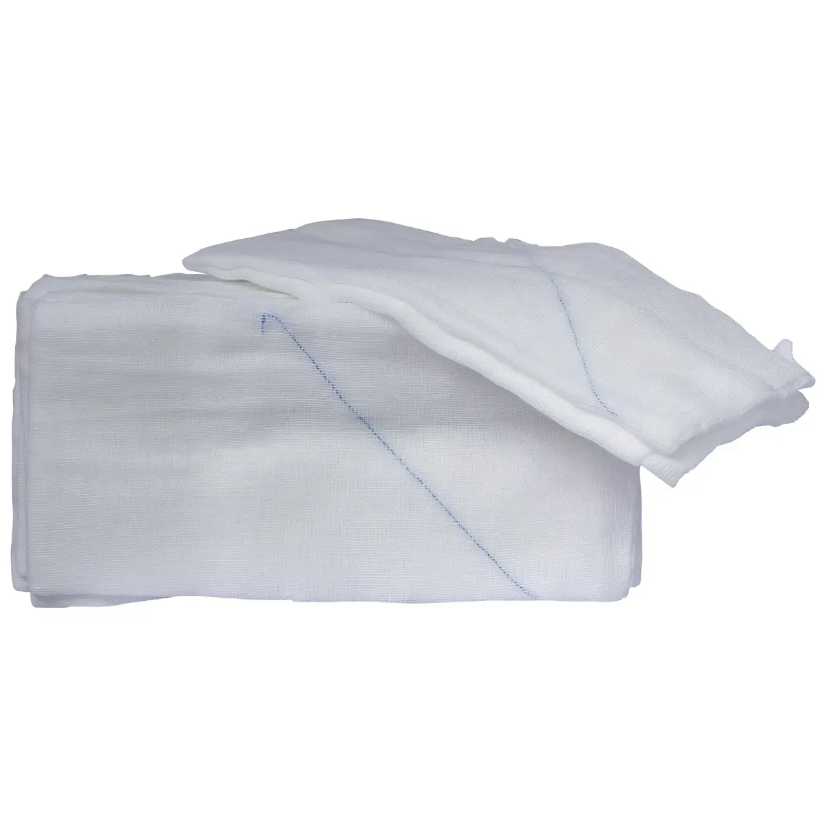 Comprese nesterile din tifon, cu fir X-ray, 45x45cm, 10 bucati