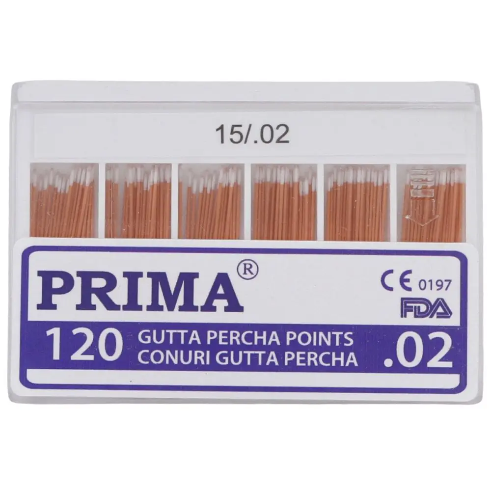 Conuri Gutaperca .02, PRIMA, nr.15-40, diverse culori, 120 bucati