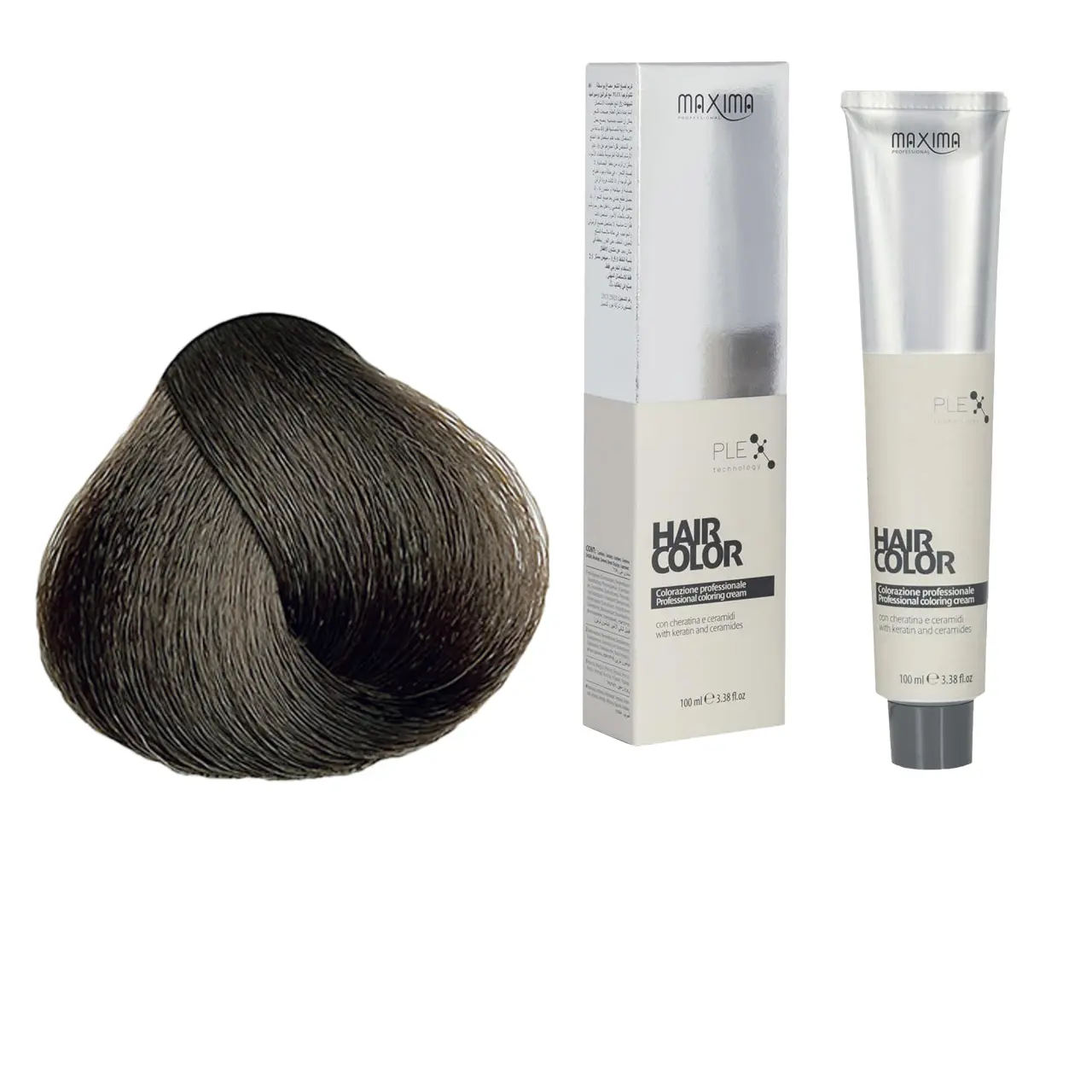 Vopsea profesionala de par, 6.0 Blond inchis intens, MAXIMA, 100ml