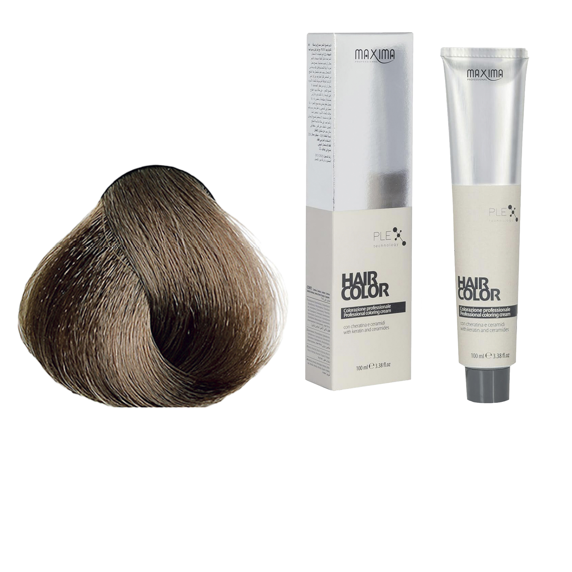 Vopsea profesionala de par, 7 Blond, MAXIMA, 100ml