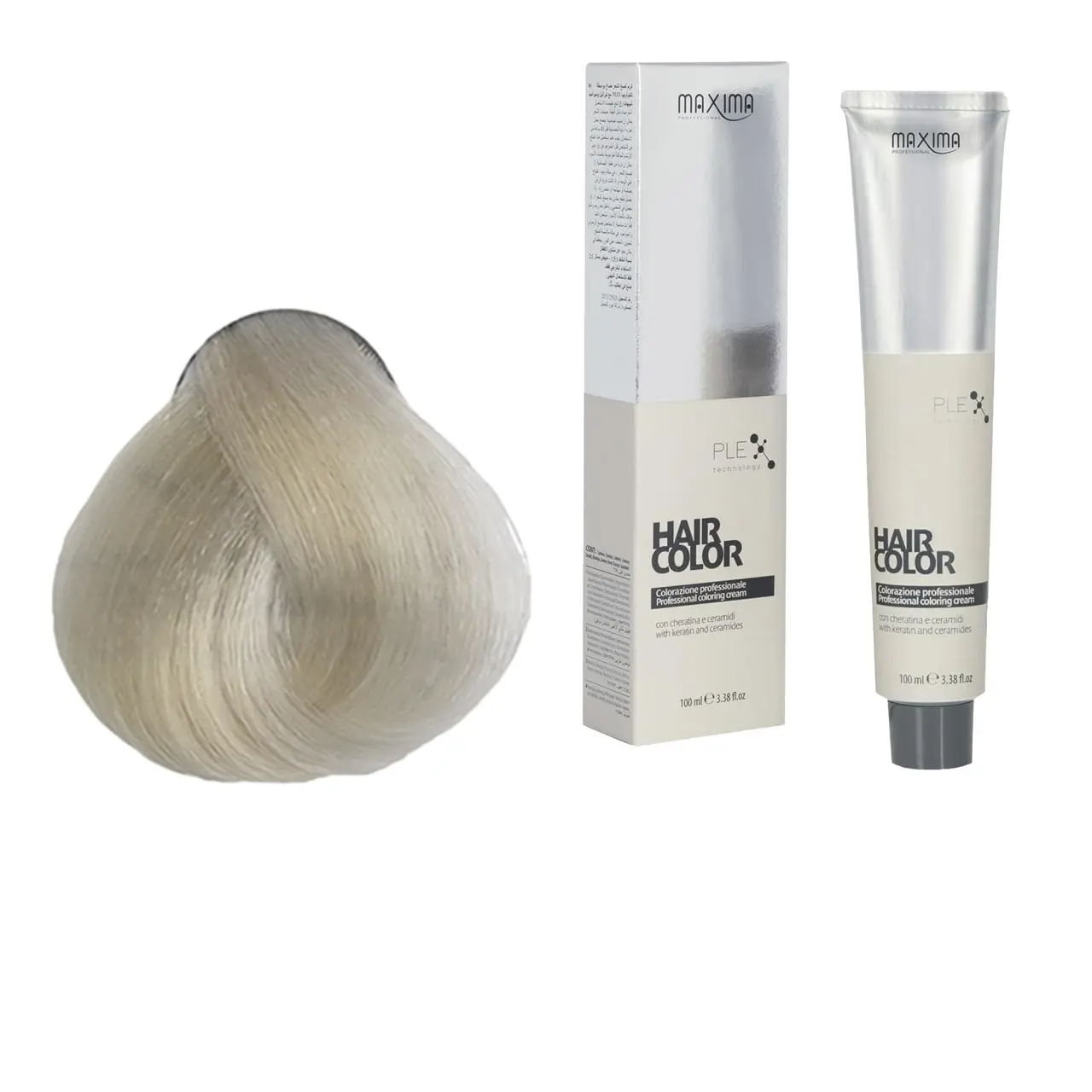 Vopsea profesionala de par, 900S Decolorant - Ultra natural, MAXIMA, 100ml