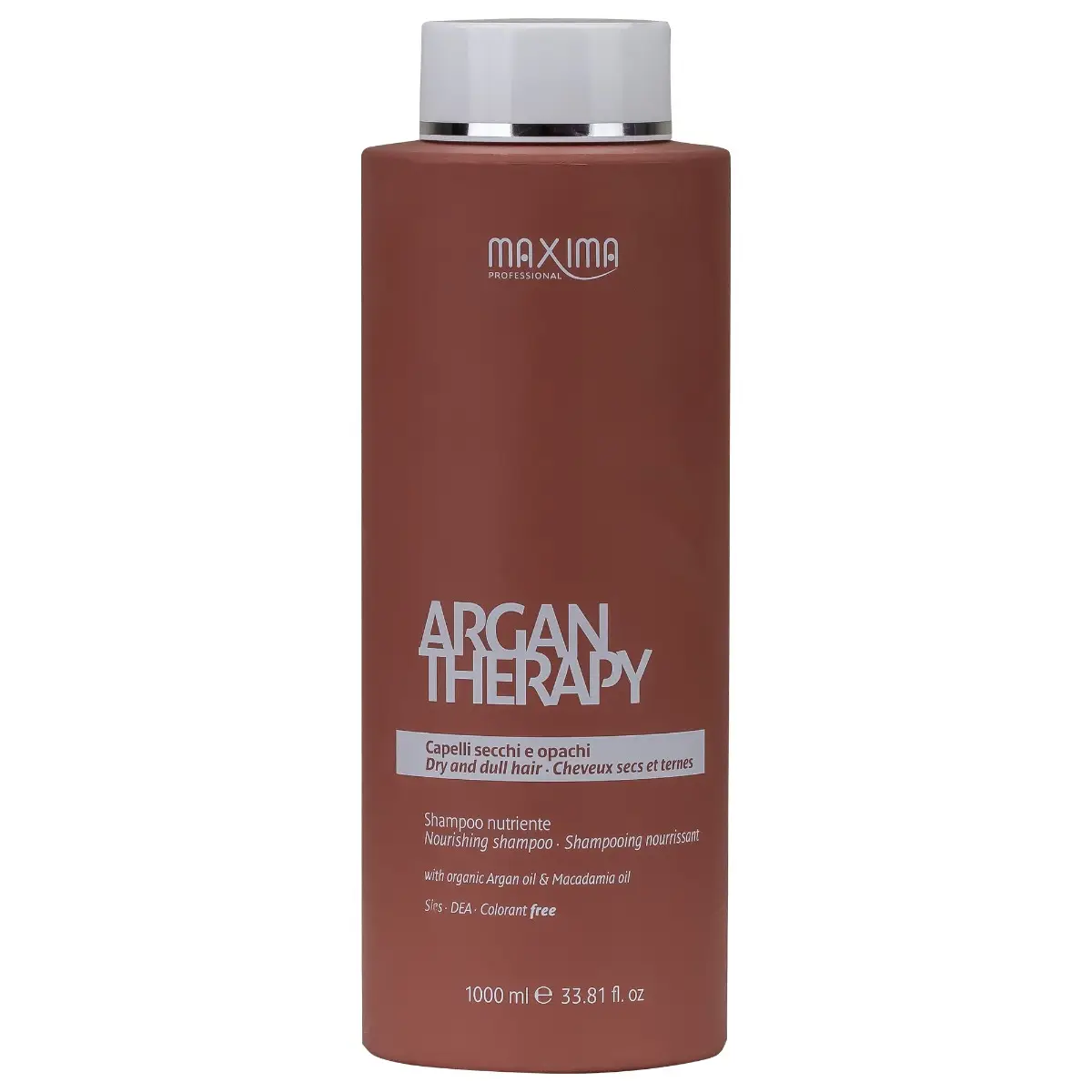 Sampon Argan Therapy regenerant cu ulei de argan si keratina, MAXIMA, 1000ml