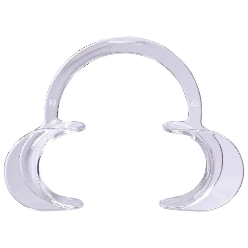 Departator bucal bicomisural PRIMA, transparent, plastic autoclavabil 134 °C, diverse marimi, 1 pereche