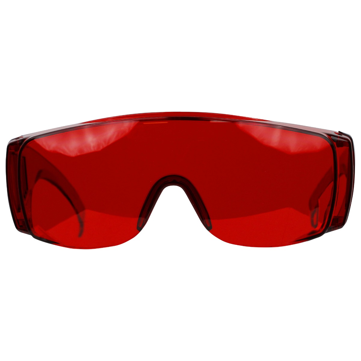 Ochelari de protectie rosii antiaburire si UV PRIMA din policarbonat