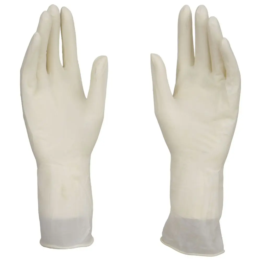 Manusi chirurgicale albe din latex, sterile, PRIMA, nepudrate, marimi 6.5 - 8.5, 1 pereche