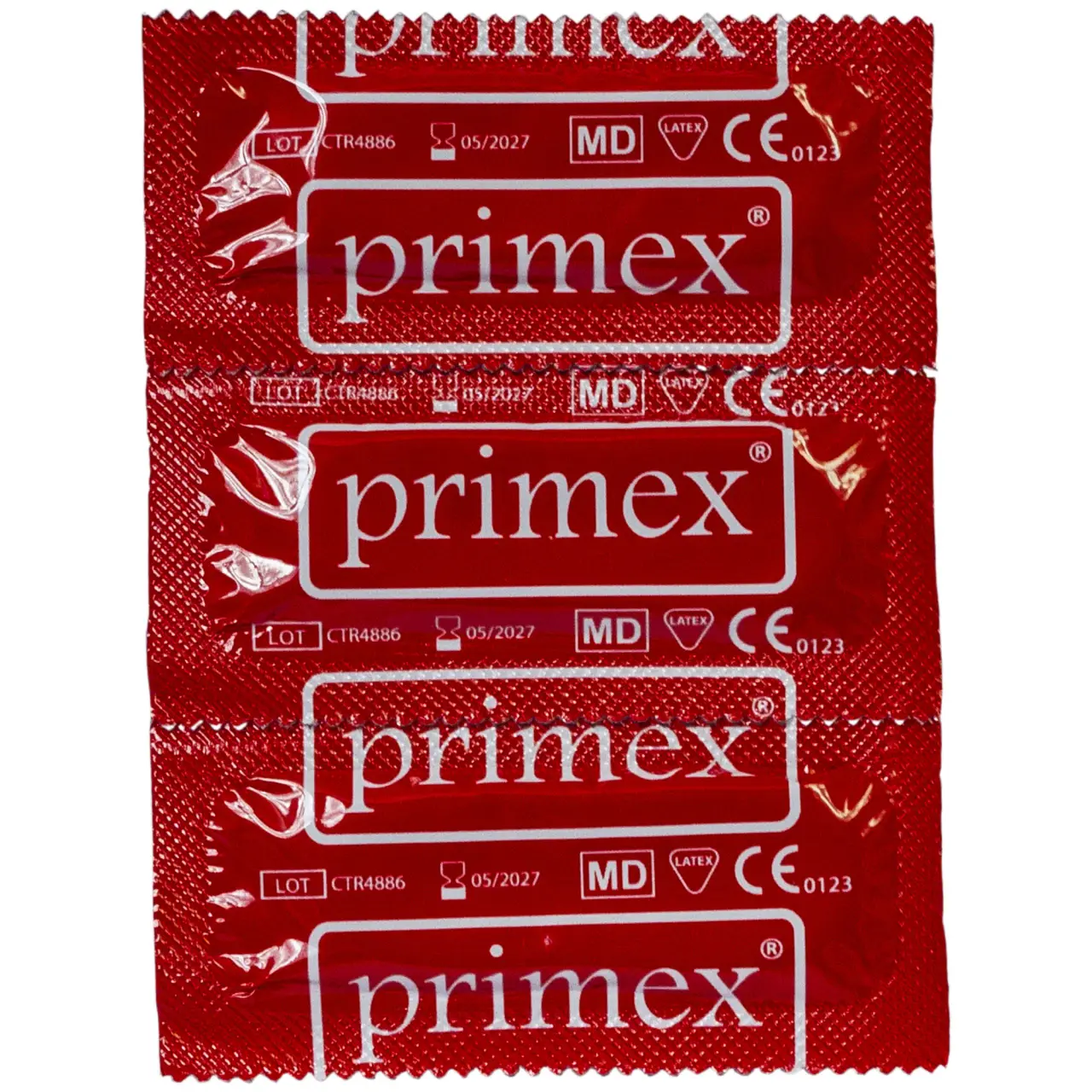 Prezervative din latex, medicale, lubrifiate, PRIMEX, pentru sonda ecograf, 144 bucati / punga