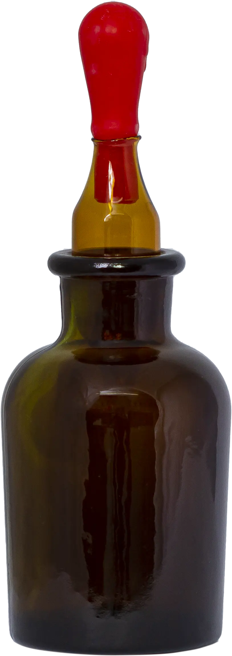 Sticla picuratoare bruna, cu silf si dop din sticla, 50ml, 10buc