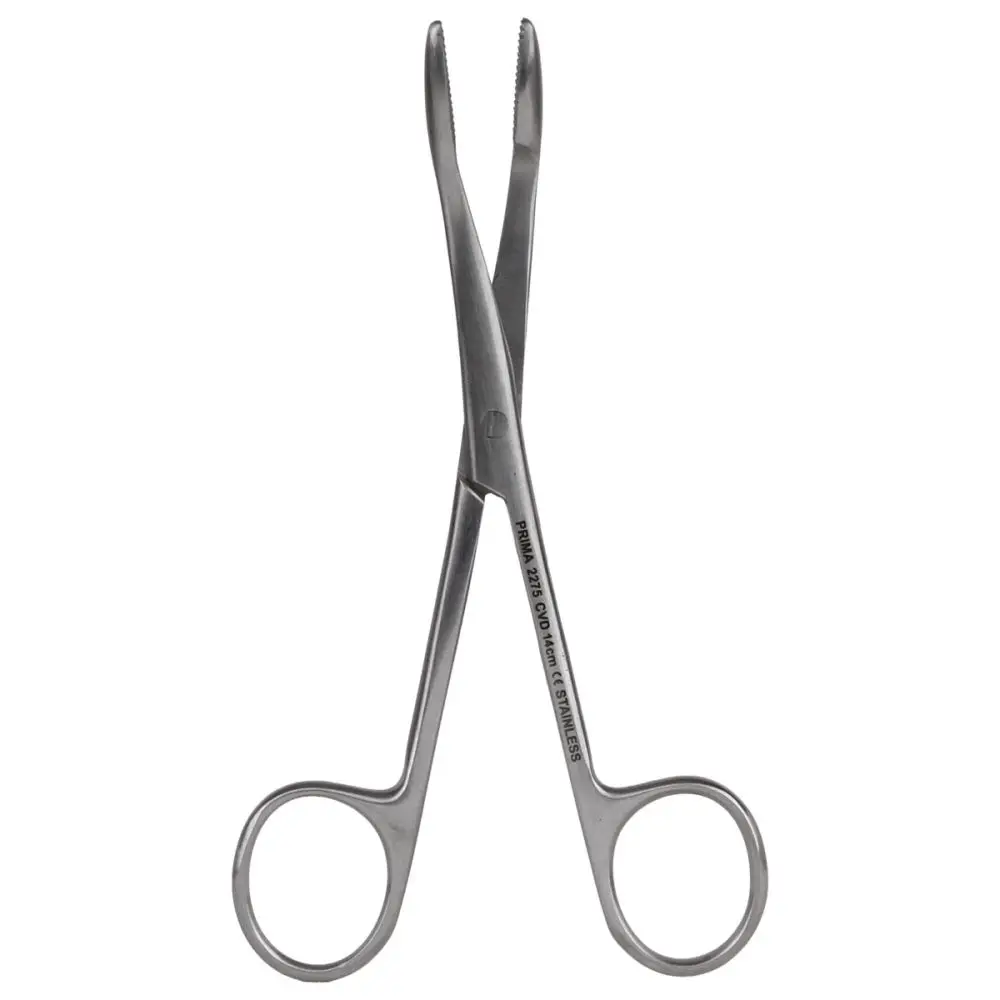 Pensa port-tampon Gross, curba, 14/16cm, din otel inoxidabil, PRIMA